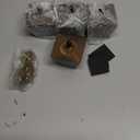 2 Inches Furniture Feet for Couch Sofa Set of 4, Replacement Furniture Legs Square Wood Legs M8 Bolt Predrilled (Espresso)