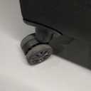 SwissGear Sion II Softside Expandable Luggage with Spinner Wheels, Black, Checked-Medium 24-Inch