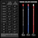 Golf Magnetic Alignment Rods,Golf Club Alignment Sticks,Magnetic Swing Training Aid Accessories Visualize Calibrate Golf Shots,hit The Target with The Right Golf Swing,Golf Gift (Black)