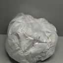 4 Pack Round Tablecloth 108 Inch White Polyester Washable Fabric Table Covers for Wedding Dining Table Buffet Parties Banquet Decor