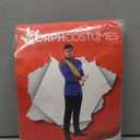 Morph Prince Charming Costume for Men  Royal Jacket, Sash & Belt  Adult Prince Halloween Costume For Men, Parties & Events (X-Large)