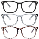 High Tech Blue Light Glasses - Advanced up to 99% Blue Light Blocking Computer Glasses - Anti Eyestrain & UV Glare