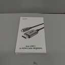 acer USB C to HDMI Cable for Home Office 6.6FT (4K@60Hz), Thunderbolt 4/3 Compatible, High-Speed Type C to HDMI 2.0 Braided Cord for MacBook Neo, iPhone 17/16 Pro/Max, iPad Pro, Galaxy S25, Surface