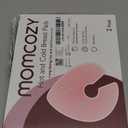 Momcozy Larger Breast Therapy Packs, Hot and Cold Breast Pads with 2 Soft Covers, Breastfeeding Essentials 2 Pack Pink