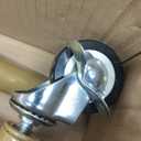 Calmootey Double Rod Clothing Garment Rack,Rolling Hanging Clothes Rack,Portable Clothes Organizer for Bedroom,Living Room,Clothing Store,Gold