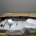 Boat Boarding Platform with Handrail, Dock Boarding Step with Handle, Rust-Proof Outdoor Dock Extension (400LBS Capacity L)