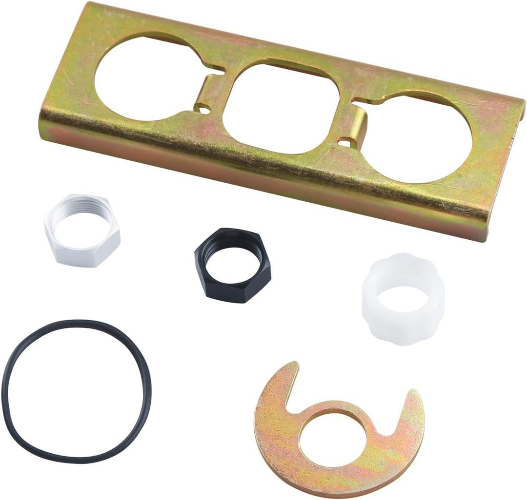 113173 Kitchen Faucet Kit for Moen Mounting Kit, Includes Mounting Plate, Installation Hardware and Installation Nut Tool Set
