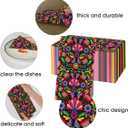 Horaldaily 100 Dia de Muertos Disposable Paper Decorative Guest Napkins, Halloween Day of The Dead Mexico Skulls Hand Towel for Party Lunch Dinner Kitchen Bathroom