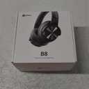 Picun B8 Bluetooth Headphones, 120H Playtime Headphone Wireless Bluetooth with 3 EQ Modes, Low Latency, Hands-Free Calls, Over Ear Headphones for Travel Home Office Cellphone PC Black