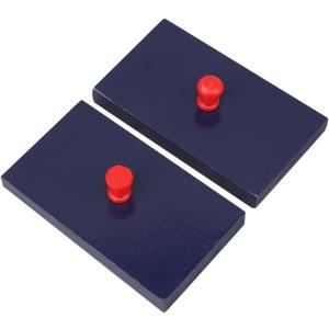Lovermusic Sand Block Musical Accessories Parts Wood Color Instruments Sand Blocks Wood Blocks Pack of 2