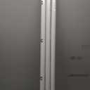 ALLZONE Tension Curtain Rod for Windows, 123 to 160 Inch, Heavy Duty Extra Long Curtain Rods, Non-Slip Bathroom Shower Tension Rod, Renter Friendly, Adjustable, Spring Loaded, White
