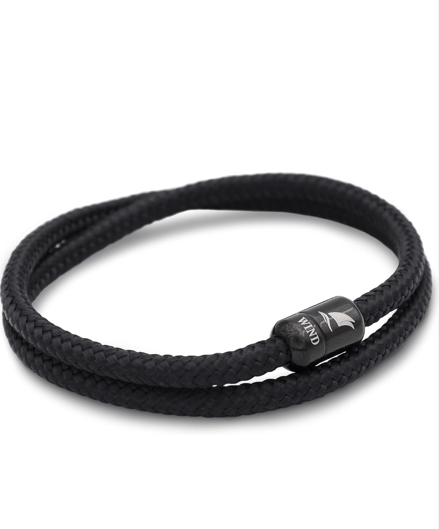 Wind Passion - Men’s Bracelet, Durable Rope Wristband for Men, Versatile Pulseras Para Hombres - Waterproof, Magnetic Clasp, Ideal for Outdoor & Fashion, M (5.72 - 6.29 inch)