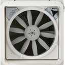 Maxxair Original Maxxfan - Vent, Fan & Rain Protection All-in-One, High Powered 4-Speed Exhaust Only Fan, Manual Knob Control, 14"" x14, Smoke (00A04401K)