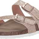 Madden Girl Women's Bryceee Toe Ring Sandal, Rose/ White, 6.5