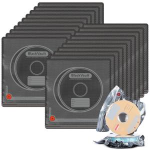 Vacbird 20 Pack 3D Filament Storage Bags, Vacuum Sealed & Light-Proof Reusable Bags for 1.75mm 2.85mm 3D Printer Filament (12.6x13.4 Inch) - Pump Not Included