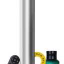 AromaPlan Slim Pro 2025 Waterless Tower Diffuser (Fragrance Included)- Diffuser for Aromatherapy Oils - No Noise, Easy Scent Adjustment & Energy Saving - Wireless Pro for Home, Office & Hotel (Silver)