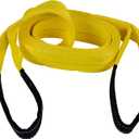 Keeper - 16' x 4" Performance Engineered Cargo and Load Lift Sling with Flat Loops - Type 3, Class 7 Rated Cargo Sling