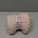 NEWCOSPLAY Super Soft Throw Blanket Pink Premium Silky Flannel Fleece 3D Clouds Stylish Jacquard Lightweight Bed Blanket All Season Use 350GSM (Pink, Throw(50"x60")