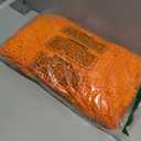 Smiry Dog Door Mat for Muddy Paws 24x16, Absorbs Moisture and Dirt Doormat, Non-Slip Washable Quick Dry Chenille Front Door Mat Indoor Entrance, Entryway Carpet for Inside Floor, Orange