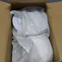 Goodluck 200PCS Gold Plastic Plates, Heavy Duty Disposable Gold Plates with 100 10.25 inch Dinner Plates and 100 7.5 inch Dessert Plates for Party, Holiday, Wedding, Thanksgiving