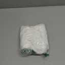 Women Crochet Halter Mini Dress Beach Cover Up White S