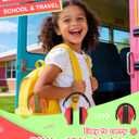 ZOHAN 032 Kids Noise Cancelling Headphones - 25dB NRR Kids Ear Protection, Hearing Protection Safety Ear Muffs for School Monster Truck Fireworks Traveling Studying Concerts Autism - Red
