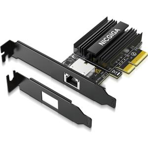10G Base-T PCI-e Network Card, Marvell AQC113 Controller, NICGIGA 10Gb Ethernet Adapter Support WOL, 10Gbe RJ45 Port NIC Card, Windows10/11/Windows Server/Linux