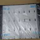 2 Pack Pull Out Cabinet Organizers Expandable, Plastic Slide Out Drawers for Kitchen, Bathroom, Pantry, Under Sink Storage, Pull Out Drawers Fixed with Adhesive Nano Film (White, 11.6''-17.5'')