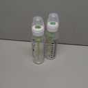 Dr. Brown's Natural Flow Anti-Colic Options+ Narrow Baby Bottle, Bear and Owl, 8 oz/250 mL, with Level 1 Slow Flow Nipple, BPA Free, 0m+, 2-Pack