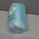 Tuddrom Decorative Extra Soft Faux Fur Throw Blanket 70"x78",Solid Reversible Fuzzy Lightweight Long Hair Shaggy Blanket,Fluffy Cozy Plush Fleece Comfy Microfiber Blanket for Couch Sofa Bed,Teal Blue