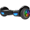 Swagtron Swagboard Evo V2  LED Lithium-Free Hoverboard 
Self Balancing Hoverboard for Kids Multicolor LED Wheels and LiFePo Battery Technology, Black