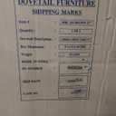 Dovetail Furniture SHR224-BRWN-52 Carrera Dining Table