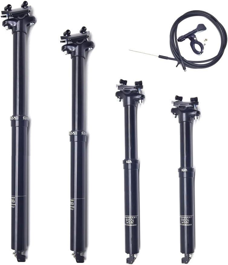 KS EXA Form 900i Hydraulic Dropper Post with Remote Lever & Cable, Internal Cable Routing, 30.9/31.6mm, 100/125/150/170mm Travel for MTB, E-MTB & Gravel Bikes