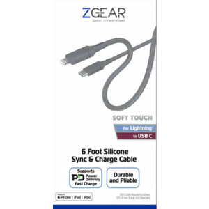 ZGear® Silicone Sync & Charge Cable 