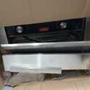 JOHAKYU Commercial Conveyor Toaster, 450 Slices/Hour Heavy Duty Stainless Steel Restaurant Toaster, Ideal for Buns Bagels Bread, Comes with Cleaning Accessories