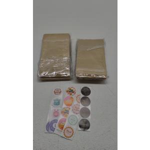 Resealable bags, 5"×9", 100Pcs