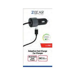 ZGear 2.4AMP Car Charger Type-C