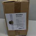22" Brushed Gold Glass Wall Lamps Set of 2 Modern Bathroom Wall Sconces Mid Century Wall Lamp for Living Room Bedroom Bathroom Vanity Lights (Bulbs not Included)