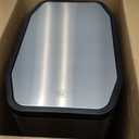 Home Zone Living 13 Gallon Slim Kitchen Can with CleanAura Odor Control, Stainless Steel, Silver, 50 Liters