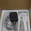 12 Inch Shower Head With Handheld Spray Combo, High-Pressure Rain/Rainfall Shower Heads With 3+1 Settings, Including 3-Way Diverter, Extension Arm - Height/Angle Adjustable(Brushed Nickel)
