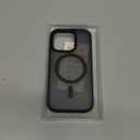 TORRAS for iPhone 16 Pro Case Translucent Matte Black | Compatible with MagSafe, Military Grade Drop Protection, Stronger Magnetic, Shockproof Airbag, Camera Control, Color Buttons, Slim Anti-Scratch