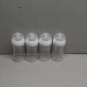 Philips Avent Natural Baby Bottles with Natural Response Nipples (Medium Flow, Flow 3), 9oz, 4-Pack, SCY903/04 (Clear)