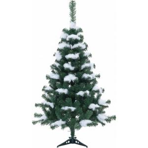 3 ft Artificial Christmas Tree with Snow Set Small Snow Flocked Christmas Green Tree with 14.2 Ounces Fluffy Cotton for Xmas Holiday Winter Tabletop Home Decoration