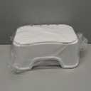 Toddler Step Stool, 2 Step Stools for Kids with Anti-Slip Surface and Rubber Bottom, Kids Step Stool Poop Stool for Toilet Potty Training, Bathroom, Kitchen(Include 2 Ducks)