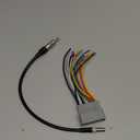 22Pin Radio Wiring Harness with Antenna Adapter for Dodge 2002-2010 Chrysler 2000-2007 Jeep 2003-2008 Aftermarket Car Stereo Wiring Harness Connector Car Stereo Radio Wiring Harness Cable Install Kit