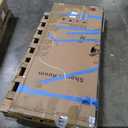 Modern 60" w x 76" h (10Mm) Frameless Double Sliding Shower Door, Tempered Glass Shower Doors, Easy Installation for Walk-in Showers, Black Square Tube Black