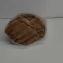 Cozy Bliss Faux Fur Throw Blanket for Couch, Cozy Warm Plush Striped Blanket for Sofa Bedroom Living Room, 60 * 80 Inches Toasty Brown