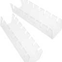 STOBAZA 2pcs Clear Hat Stand for Baseball Caps Display No Installation Required Compact Organizer for Closet and Dresser Multifunctional Storage for Hats Scarves and Accessories