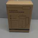 Percolator Coffee Pot Electric, 10-Cup Electric Coffee Percolator with Auto Keep Warm, Stainless Steel Basket, Borosilicate Glass, Cool-Touch Handle