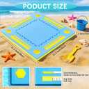 Floating Mahjong Table for Pool, 2-IN-1 Waterproof Floating Game Table for Mahjong Card Games Dominoes Poker, Adults Floating Board Pool Game Tray for Hot Tub Lake Beach Summer Pool Party Gift